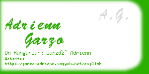 adrienn garzo business card